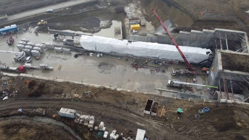 Aktor a început forajul cu Konstantina, al patrulea TBM de pe linia ferată Brașov-Simeria
