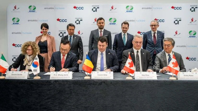 S-a semnat contractul de 1,9 miliarde de euro pentru retehnologizarea Unității 1 a centralei nucleare de la Cernavodă