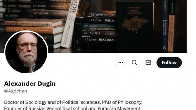 Postare şocantă pe platforma X - România va fi parte a Rusiei (cont atribuit ideologului lui Putin, Aleksandr Dughin)