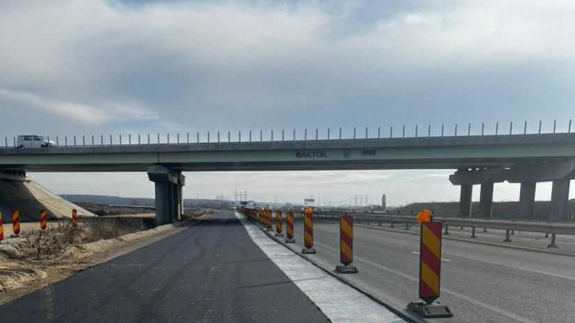 Autostrada de Centură a Bucureștiului, ramura de sud, va fi gata în aprilie. Aktor anunță că e în grafic pentru deschiderea traficului pe lotul 3 al A0 Sud