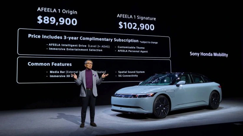 Afeela, marca de vehicule electrice a parteneriatului Sony - Honda, a deschis catalogul de comenzi. Varianta „de bază” costă 89.900 de dolari