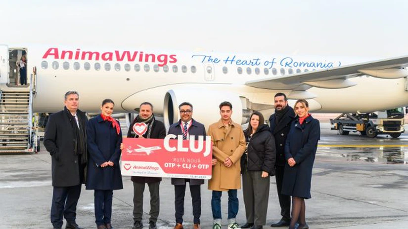 Animawings începe de azi să opereze opt curse pe săptămână Bucureşti-Cluj Napoca şi retur