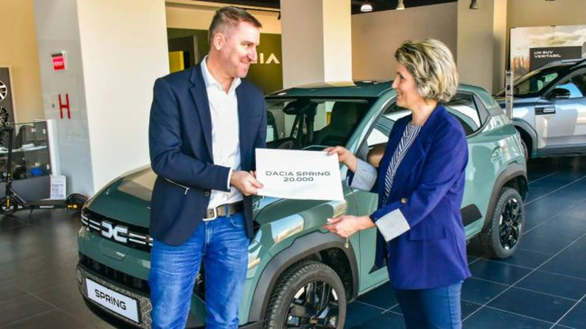 Dacia Spring a ajuns la 20.000 de unități comercializate în România