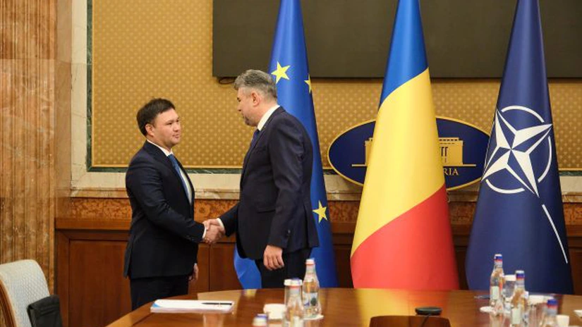 O delegație a KazMunayGas, condusă de președintele companiei Askhat Khassenov, s-a întâlnit cu premierul Ciolacu pentru a discuta perspectivele de cooperare în domeniul energetic