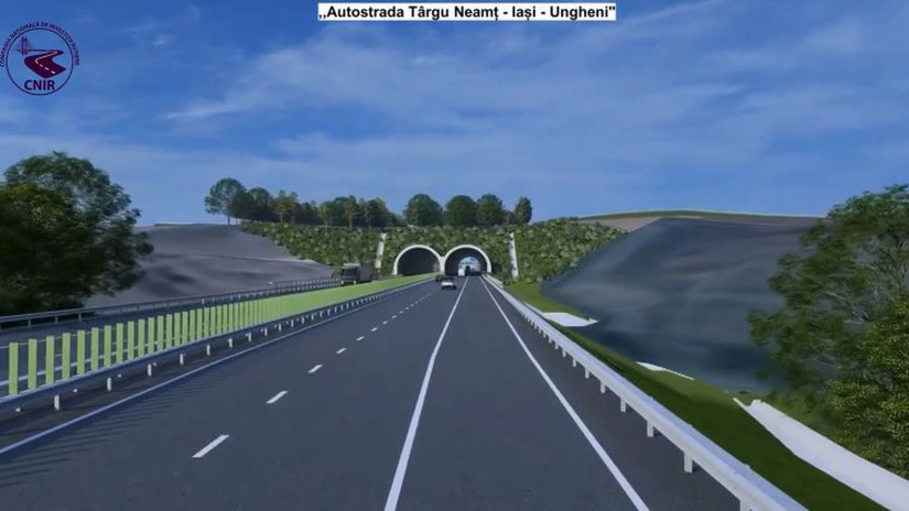 Autostrada Unirii A8. Contractul pentru tronsonul Tg Frumos - Lețcani, publicat în SEAP