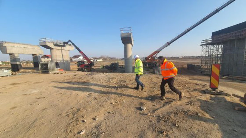 Autostrada Bucureștiului A0: Aktor a ajuns la un stadiu de 87% pe lotul 3 Sud, care trebuie finalizat cel târziu în mai - oficial Transporturi