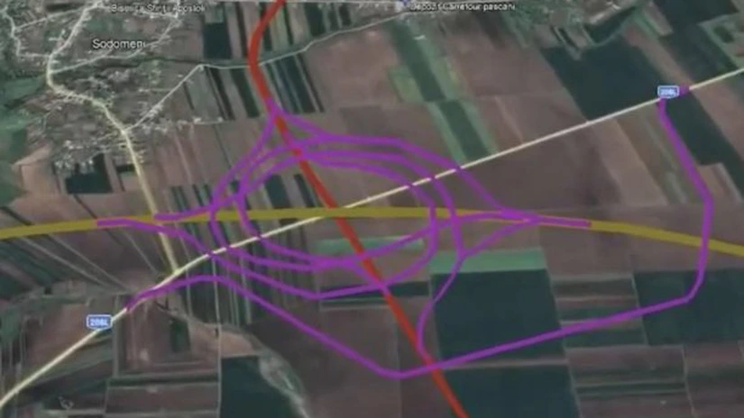 Autostrada A7 Bacău - Pașcani. Cum evoluează lucrările la primul nod turbion din România, de la intersecția cu A8
