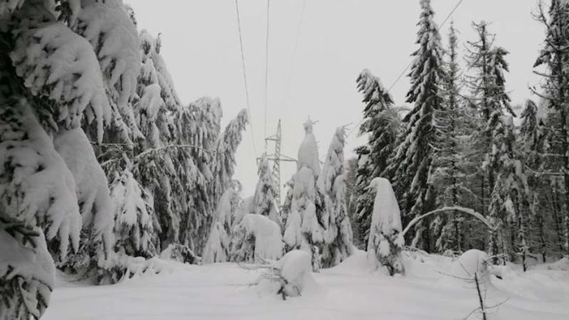 Consumul de energie electrică a ajuns la maximul ultimilor 3 ani aseară, pe fondul frigului. Importuri mari