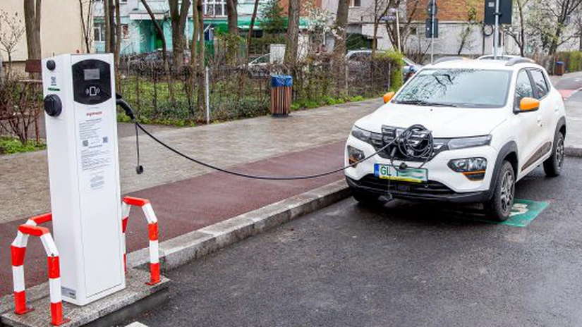 Primăria Galați a semnat un contract pentru instalarea a 159 de stații pentru încărcarea mașinilor electrice