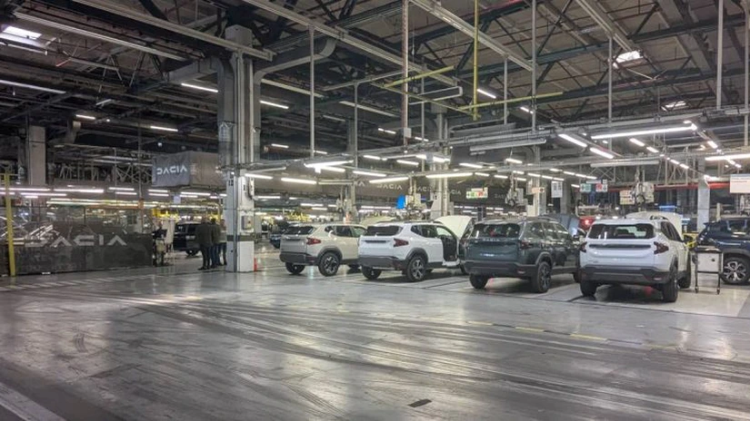 Afacerile Automobile Dacia au crescut la 27,8 mld. euro în 2024. Producătorul auto realizează 5,3% exporturile de bunuri ale României
