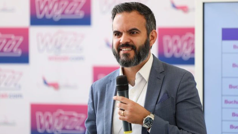 Wizz Air se așteaptă să transporte peste opt milioane de pasageri de pe cele două baze din București în 2025