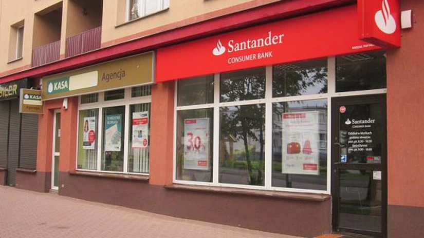 Banca spaniolă Santander ia în calcul posibilitatea de a-și vinde subsidiara din Polonia