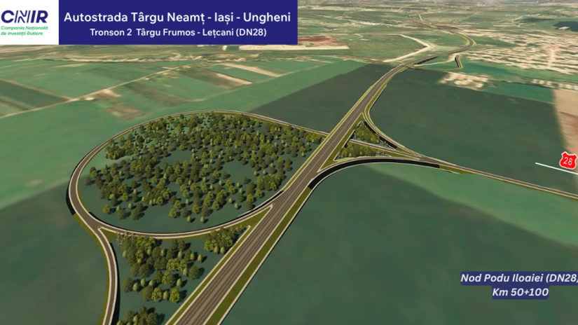 Autostrada Unirii A8: Ofertele pentru tronsonul 2 Târgu Frumos - Lețcani se depun până pe 2 iunie 2025