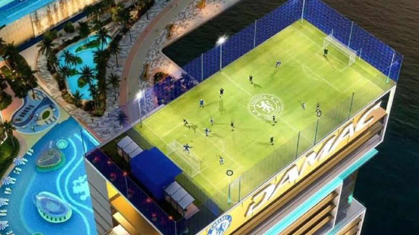 Noua modă în Dubai: Apare primul ansamblu cu numele unui club de fotbal. Cum arată Chelsea Residences cu 1.400 de apartamente