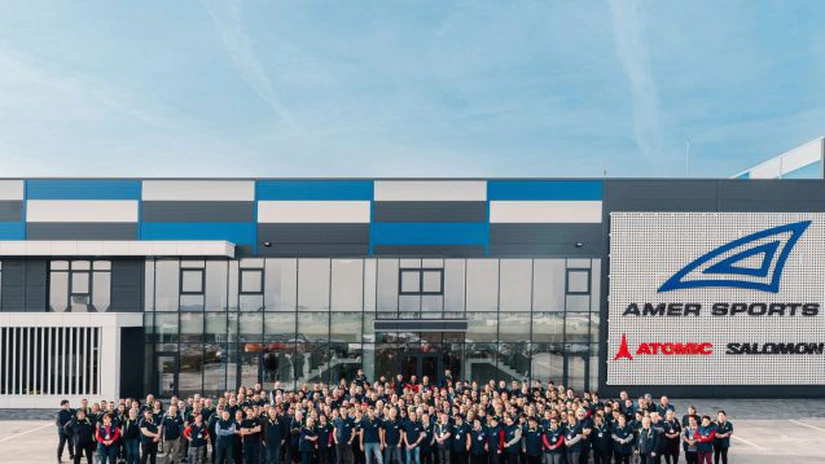 Amer Sports, gigantul finlandez care produce clăpari Salomon și rachete Wilson, a deschis o fabrică la Oradea și cumpără una la Deva