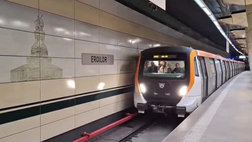 VIDEO Metroul de Drumul Taberei: Încep probele cu primul tren nou de la Alstom