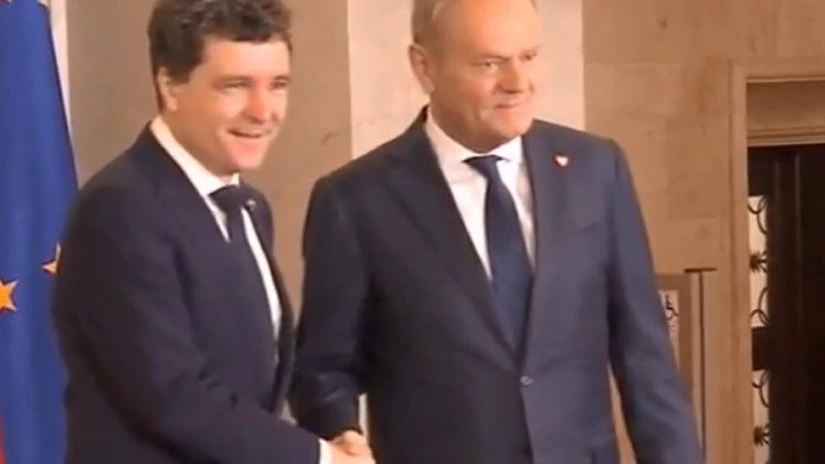 Preşedintele ales Nicuşor Dan, primit de premierul Poloniei