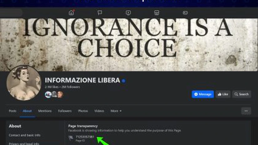 DNSC a identificat o tentativă de fraudă popularizată printr-o pagină da Facebook cu milioane de urmăritori