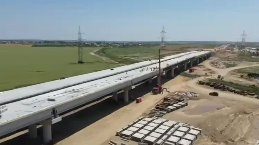 Cristian Pistol, director general (CNAIR): Stadiul lucrărilor la lotul 4 din Autostrada A0 Nord a depășit 70% (Video)