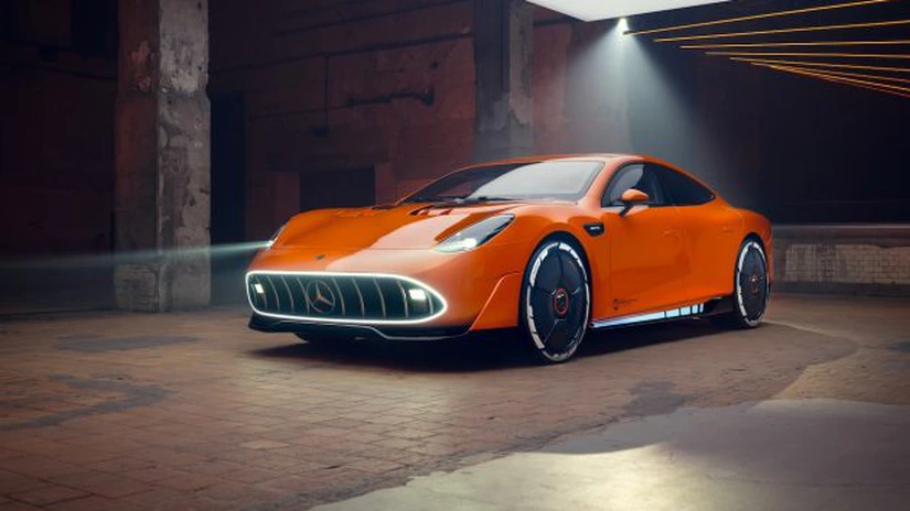 AMG GT XX, un concept Mercedes-Benz cu trei motoare electrice și 1.360 CP