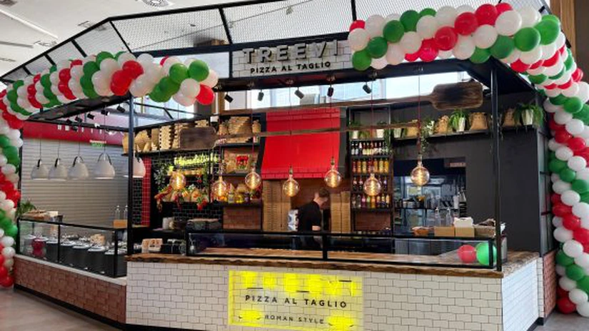 Lanțul Treevi Pizza Al Taglio deschide primul său restaurant din Timișoara, în Iulius Town Mall
