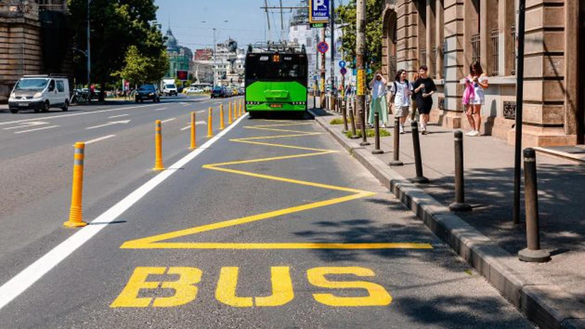 Noi benzi unice pentru autobuze în București. Care sunt acestea