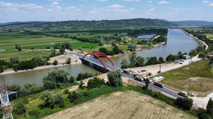 Cum arată cel mai nou pod din Brașov, construit să suporte trafic greu cu echipamente NATO