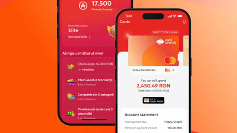 Nexent Bank lansează aplicația Avantaj și noul program de loialitate Card Avantaj care are la bază achiziția de Monede Avantaj