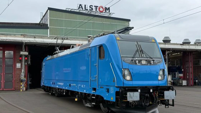 Prima locomotivă Alstom destinată României a plecat din fabrica din Germania