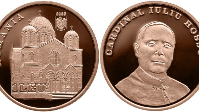 BNR scoate pe piață o nouă monedă. Are valoarea de 1 leu
