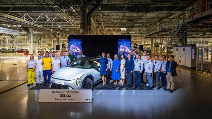 Primul model electric Kia produs în Europa a ieșit de pe linia de asamblare