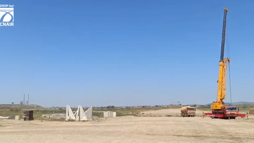 VIDEO Autostrada A7 Focșani - Bacău: Ce lucrări execută muncitorii lui Umbrărescu pe lotul 3, ajuns la un stadiu de 31%
