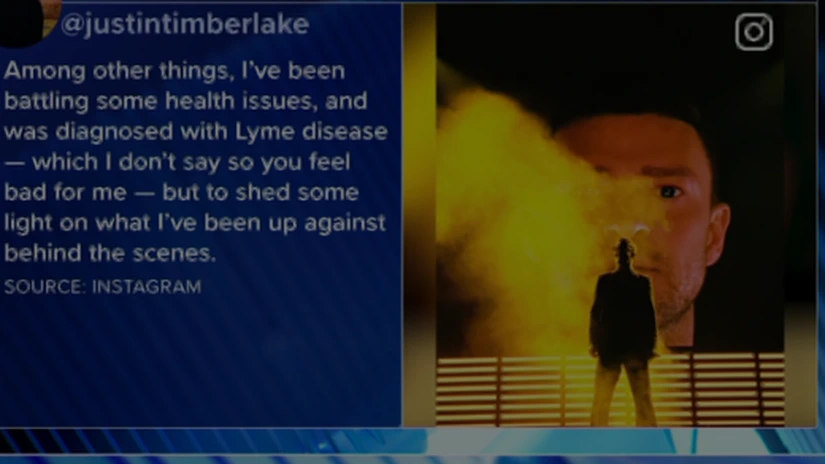 Justin Timberlake și-a anunțat fanii că suferă de boala Lyme