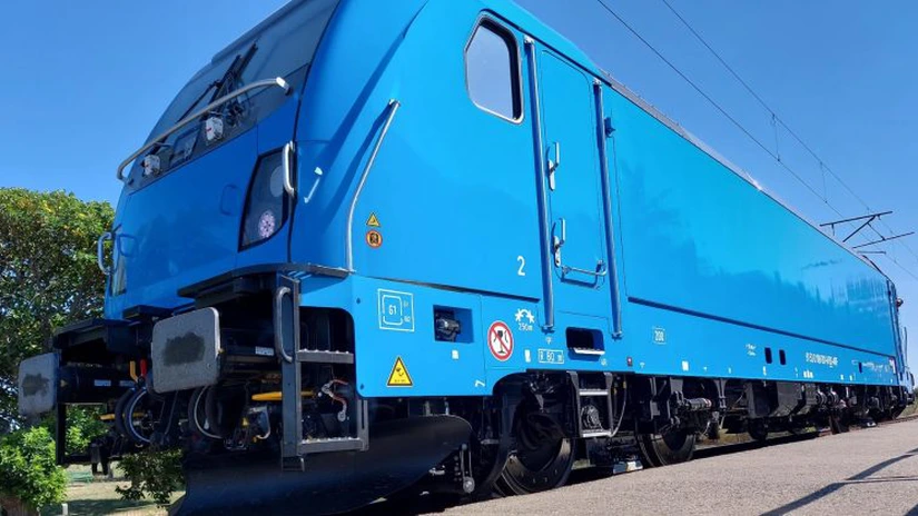 VIDEO Prima locomotivă cumpărată de România prin ARF a atins viteza de 200 km/h la CTF Făurei