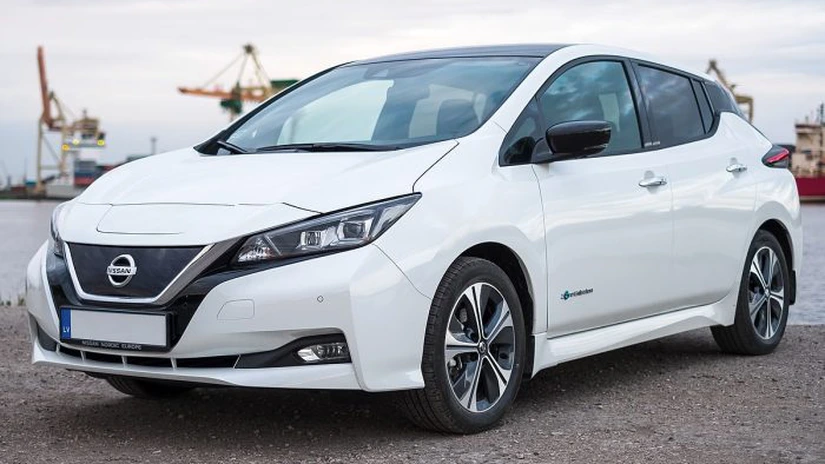Producția noului model Nissan Leaf, afectată de întărzierile de achiziționare a bateriilor
