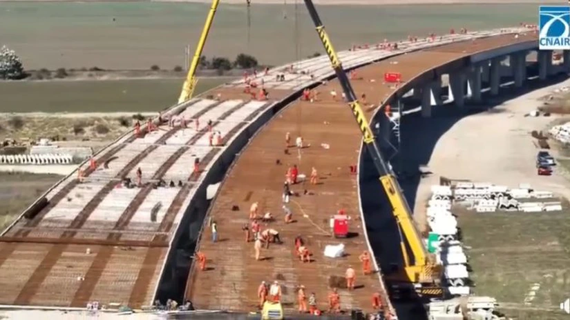 VIDEO Autostrada A7 Focșani - Bacău: UMB mobilizează 1.500 de muncitori pe lotul 1, pe care vrea să-l termine anul acesta
