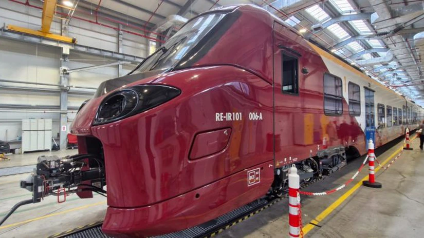 Trenuri noi în România: ARF anunță recepția preliminară la a șasea ramă Alstom Coradia Stream, care a ajuns la București