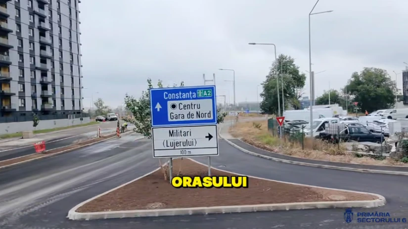 Pasajul Ciurel: Sâmbătă la prânz se deschide circulația pe strada Amilcar Săndulescu