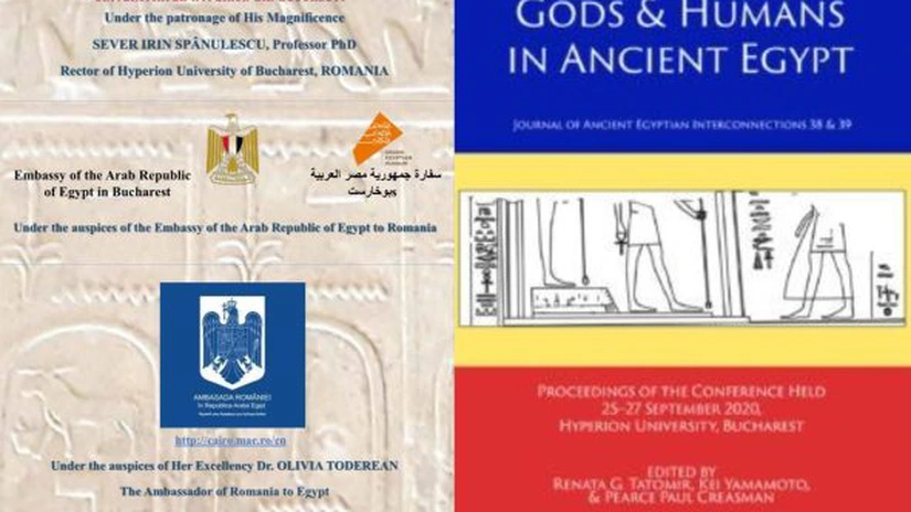 Conferinţa Europeană de Egiptologie începe la Bucureşti. Ediţia a XI-a va avea loc între 9 şi 14 septembrie la Universitatea Hyperion din Bucureşti