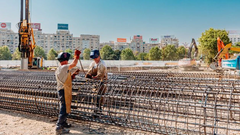 Planșeul Unirii: Stadiul celui mai mare șantier din centrul Capitalei și când vor fi terminate lucrările. Anunțul constructorului VIDEO
