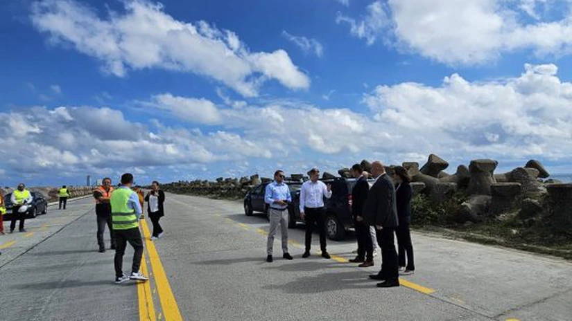 Portul Constanța: Drumul extins în doar 10 luni, care reduce congestiile