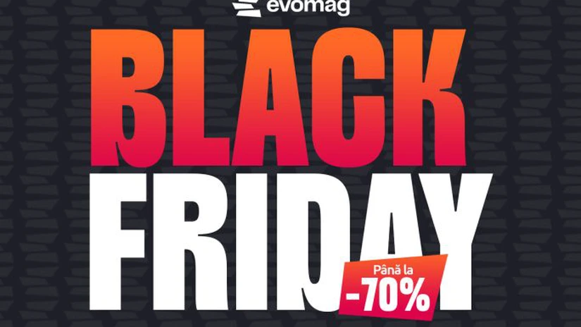 evomag dă startul Black Friday 2025 cu stocuri duble. Care sunt ofertele