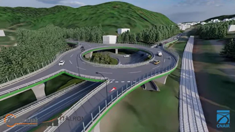 VIDEO Strabag și alte șapte asocieri de firme vor să construiască pasajul pe DN1 de la Predeal, intersecția cu drumul către Râșnov