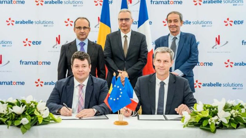 Nuclearelectrica semnează acorduri cu gigantul francez EDF pentru retehnologizarea Unității 1 de la Cernavodă și proiectul de radioizotopi medicali