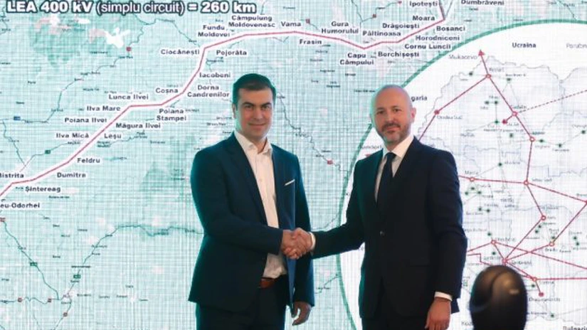 Încep lucrările la două proiecte de importanță majoră: liniile de înaltă tensiune Suceava-Gădălin și Suceava-Bălți. Se va închide inelul de de 400 kV din nordul țării și se va consolida interconexiunea cu Republica Moldova