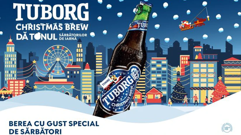 Ediția limitată Tuborg Christmas Brew a fost lansată astăzi