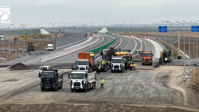 De la București la Focșani doar pe autostradă. Când va avea loc următoarea inaugurare din A7