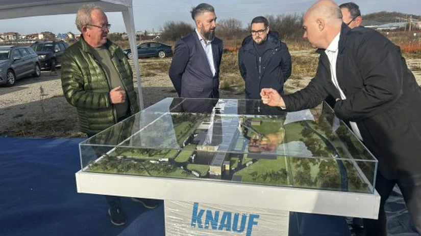 O nouă fabrică se construiește în România, cu investiții de 88 milioane de euro din partea nemților de la Knauf. Va fi cea mai mare din Europa - FOTO
