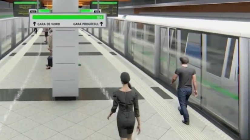 VIDEO Debut oficial pentru o nouă linie de metrou în București