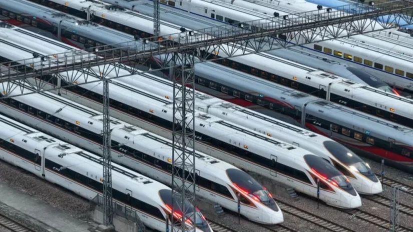 Rețeaua de căi ferate de mare viteză a Chinei a depășit 50.000 km